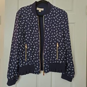 COPY - Micheal Kors MK bomber ruffle jacket floral